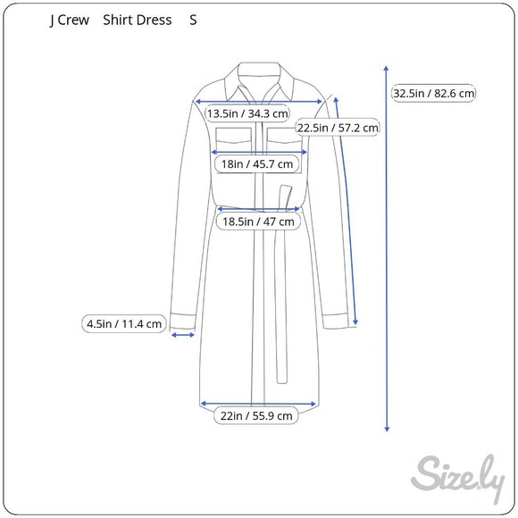 J Crew Factory Classic Chambray Cotton Button Shirt Dress Roll-tab sleeve Sz S - Picture 10 of 10